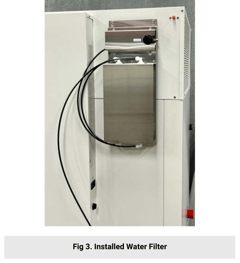Envirotherm Installation of Water Filter