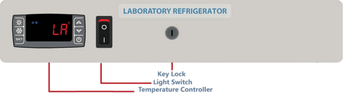 Laboratory Refrigerator Switch