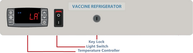 Vaccine Refrigerator Switch